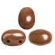 Les perles par Puca® Samos beads Opaque choco luster 13600/14400